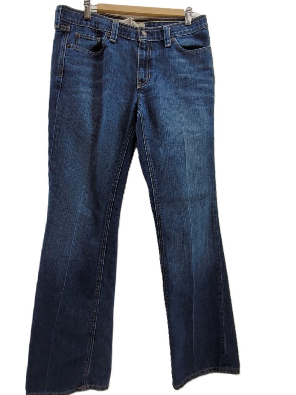 Gap Jeans Womens 8L Blue Stretch 31x32 Original Low Rise Bootcut Vintage Y2K